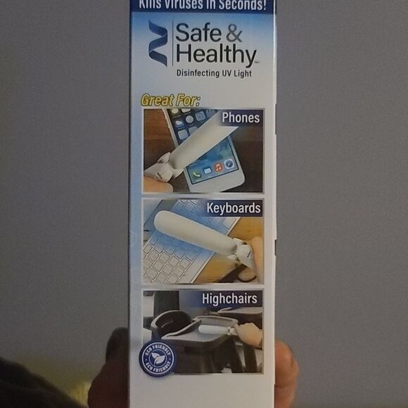 Safe & healthy portable disinfecting uv light - Picture 3 of 5